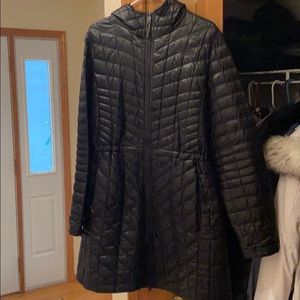 Northface Thermoball long winter jacket.